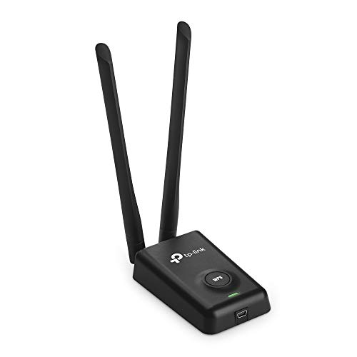 TP-Link TL-WN8200ND 300Mbit/s High Power WLAN USB Adapter, WPS, 2 abnehmbare Antennen, 1,5 Meter Verlängerungskabel, schwarz von TP-Link