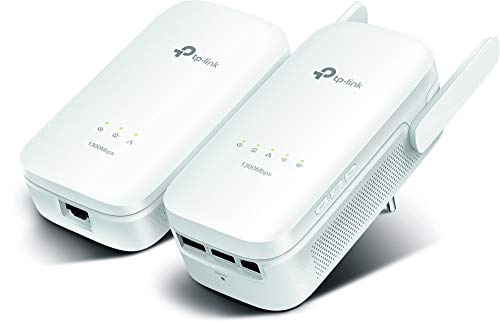 TP-Link TL-WPA8630 KIT V2 "AV1300" WiFi "AC1350" Gigabit Powerline Adapter weiß von TP-Link