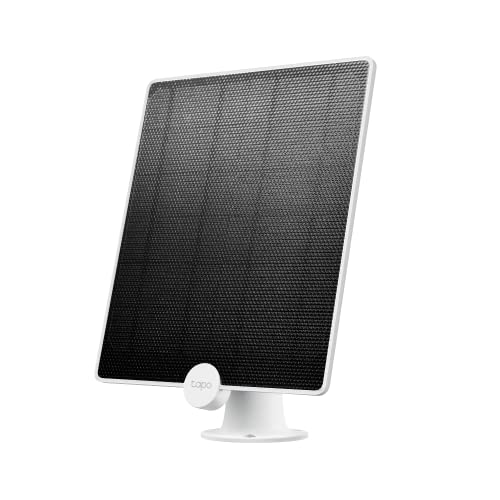 Tapo A200 Solarpanel, umweltfreundliche, saubere Energieversorgung für Tapo Akku-Kameras (Tapo C400, Tapo C420, Tapo C425), IP65 wetterfest, 360° anpassbar, 4m Kabel(nur für eine Kamera) von Tapo