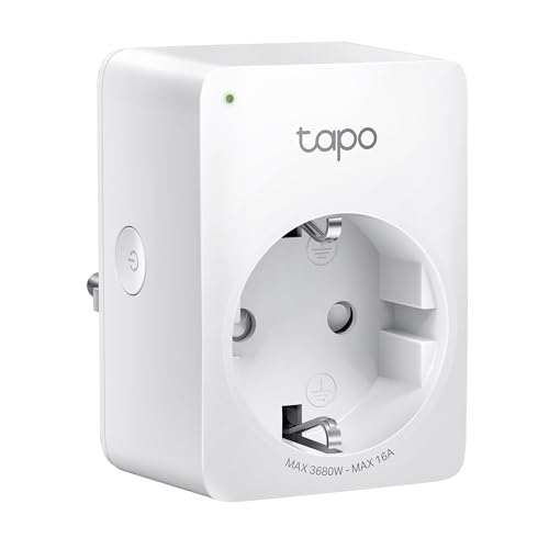 Tapo P110M Matter WLAN Steckdose mit Verbrauchsanzeige, Matter smart Home, funktioniert mit Alexa, Google Home, SmartThings, Tapo App, Sprachsteuerung, Fernzugriff von Tapo