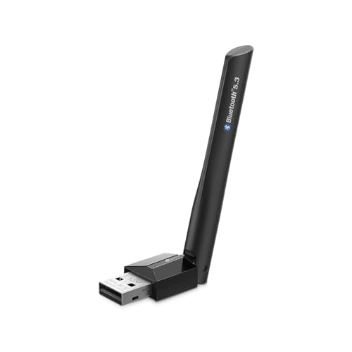 TP-Link UB500 Plus Long Range USB Bluetooth Adapter PC, Bluetooth 5.3 USB Adapter, Einstellbare Multidirektionale Antenne, Vielseitige Drahtlose Konnektivität, Funktioniert mit Windows 11/10/8.1/7 von TP-Link