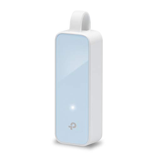 TP-Link UE200 USB-2.0-10/100/1000Mbit/S-Ethernet-Adapter (mit Einklappbarem Kabel, für Apple MacBook Surface Pro XPS, Ultrabook, Chromebook, PC, Mac und weitere) von TP-Link