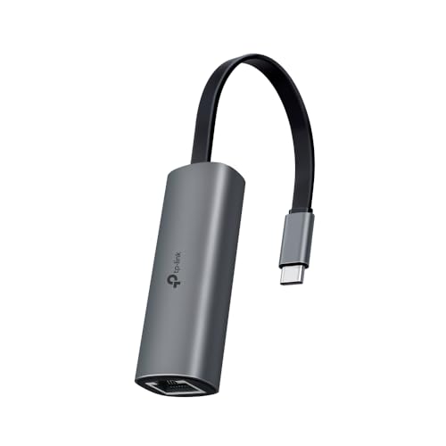 TP-Link USB C 2.5G LAN Adapter Ethernet Adapter RJ45 2500Mbps Netzwerkadapter kompatibel mit Windows, MAC OS, iPadOS, Chrome OS, Linux OS und iOS, Faltbarer, UE302C TP-Link USB C 2.5G LAN Adapter Ethernet Adapter RJ45 2500Mbps Netzwerkadapter kompatibel mit Windows, MAC OS, iPadOS, Chrome OS, Linux OS und iOS, Faltbarer, UE302C von TP-Link