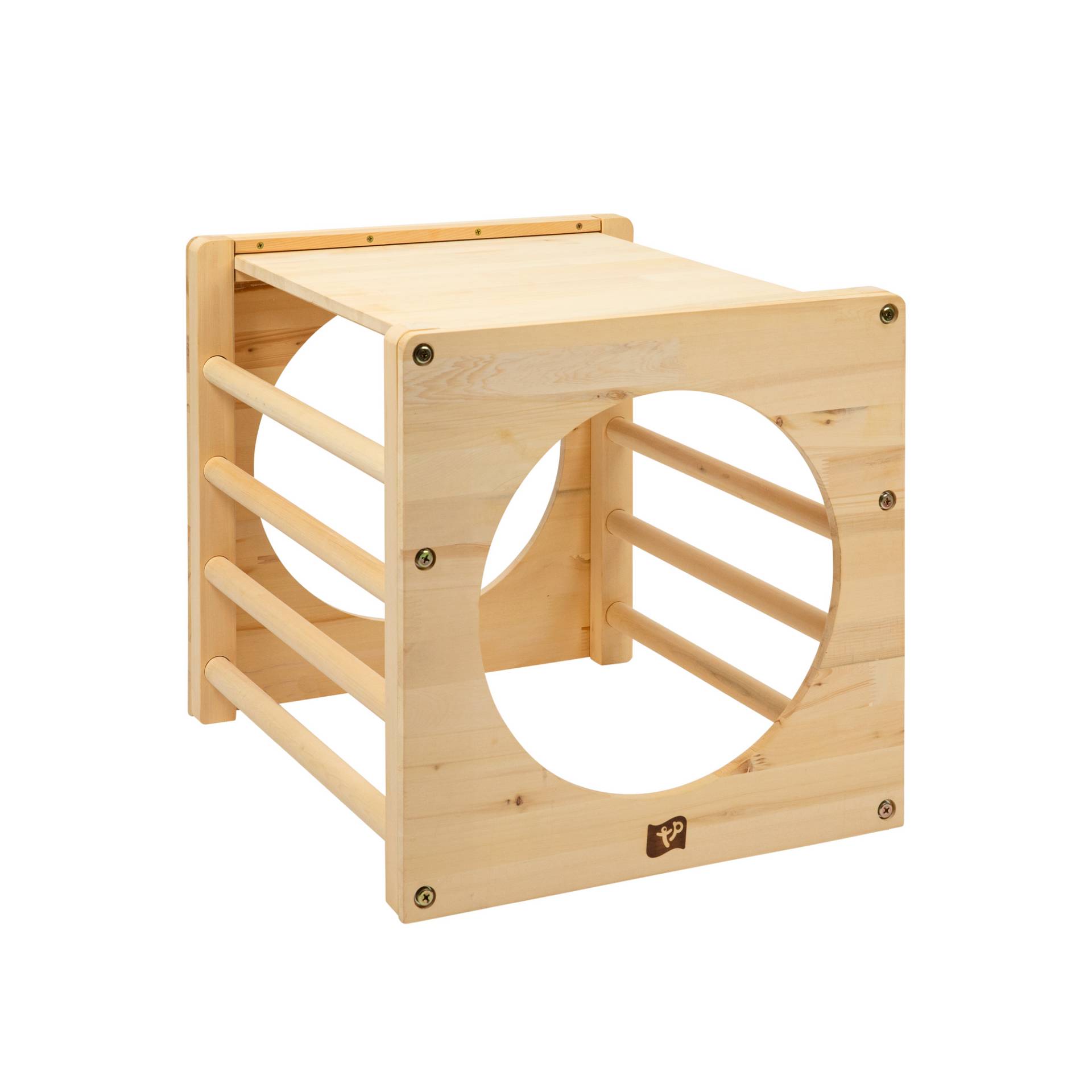 TP-Toys Holz-Klettergerüst 'Active Tots' natur 52 x 60 x 52 cm von TP-Toys