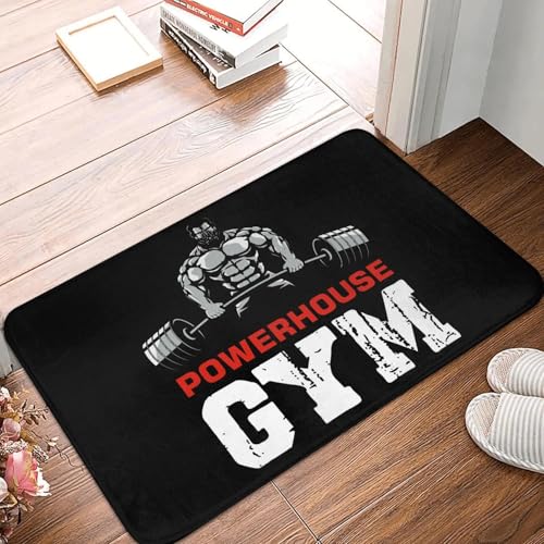 TPDODON Bodybuilding Fitness Powerhouse Gym Haustürmatte Anti-Rutsch-Außen saugfähige Fußmatte Garten Garage Eingangsteppich Teppich-20x32 inch TPDODON Bodybuilding Fitness Powerhouse Gym Haustürmatte Anti-Rutsch-Außen saugfähige Fußmatte Garten Garage Eingangsteppich Teppich-20x32 inch von TPDODON