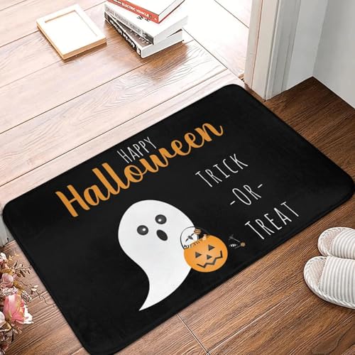 TPDODON Halloween Fußmatte Anti-Rutsch-Eingang Küche Badezimmer Tür Fußmatten Toilette Teppich Teppich Footpad-24x36 inch von TPDODON