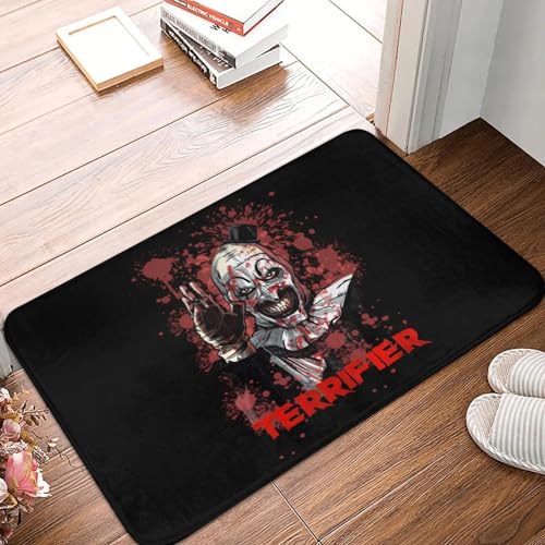 TPDODON Horror Clown Halloween Film Terrifier Fußmatte Matte Anti-Rutsch Badezimmer Küche Garage Teppich Teppich-20x32 inch TPDODON Horror Clown Halloween Film Terrifier Fußmatte Matte Anti-Rutsch Badezimmer Küche Garage Teppich Teppich-20x32 inch von TPDODON