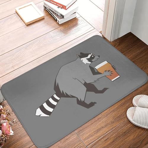 TPDODON Lustige Opposable Daumen Waschbär Fußmatte Matte Anti-Rutsch Waschbär Panda Bad Küche Balkon Teppich Teppich-16x24 inch TPDODON Lustige Opposable Daumen Waschbär Fußmatte Matte Anti-Rutsch Waschbär Panda Bad Küche Balkon Teppich Teppich-16x24 inch von TPDODON