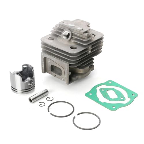 Zylinderkolben, geeignet for 2-Takt-Motor 40F-5A, 44F-5A, 42cc, 52cc Rasenmäher von TPEIHUNG