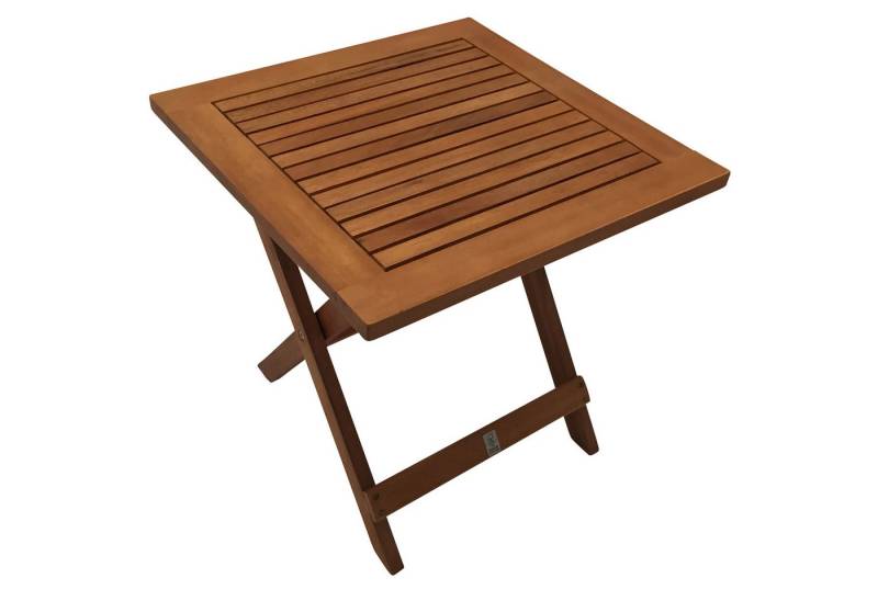 TPFGarden Beistelltisch ATHERTON (Beistell-Klapptisch aus Akazienholz, Hochwertig behandelte Oberfäche geölt, FSC®-zertifiziert), Maße (BxHxT): 45 x 45 x 45 cm von TPFGarden