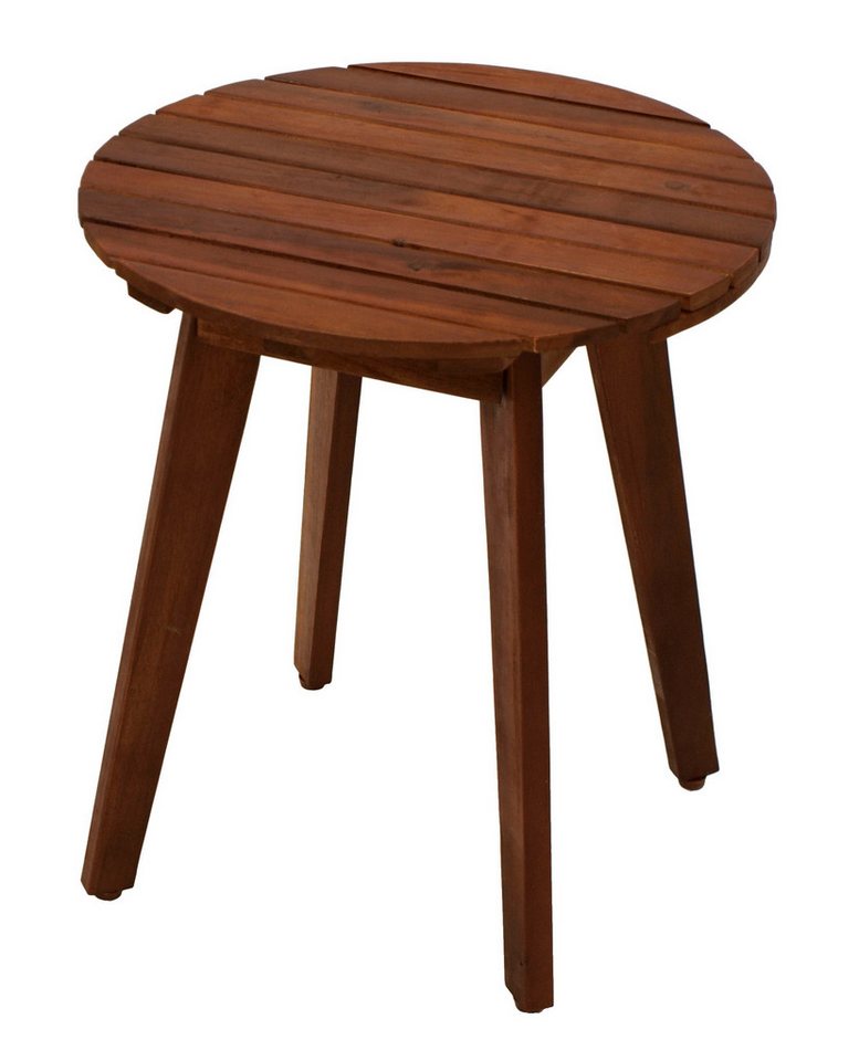 TPFGarden Beistelltisch PLYMOUTH (Outdoor Tisch Akazie geölt -FSC®-zertifiziert), Maße (BxHxT): 40 x 50 x 40 cm von TPFGarden