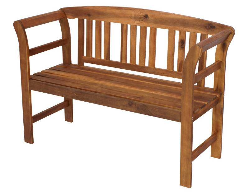 TPFGarden Gartenbank ROSALI (Hochwertige Outdoor Gartenbank, 1-St., Holzbank, Sitzhöhe 43 cm, Sitzbreite 101 cm), Farbton: Akazie Braun TPFGarden Gartenbank ROSALI (Hochwertige Outdoor Gartenbank, 1-St., Holzbank, Sitzhöhe 43 cm, Sitzbreite 101 cm), Farbton: Akazie Braun von TPFGarden