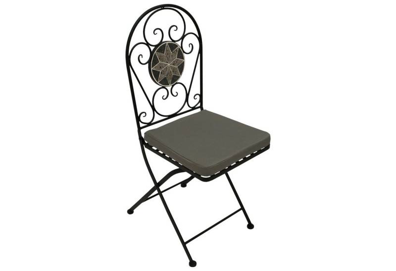 TPFGarden Gartenstuhl CARLISLE (2er-Set Klappstühle - Bezüge 100% Polyester), Hochwertiger Outdoor Stuhl mit den Maßen (BxHxT): 40 x 96 x 47 cm von TPFGarden