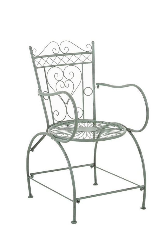 TPFGarden Gartenstuhl Sheen - für Garten, Balkon, Terrasse - Farbe: (Hochwertiger und stabiler Metallstuhl aus handgefertigtem Eisen, 1 St), Balkonstuhl, Klappstuhl - Maße (TxBxH): 60 x 48 x 88cm von TPFGarden