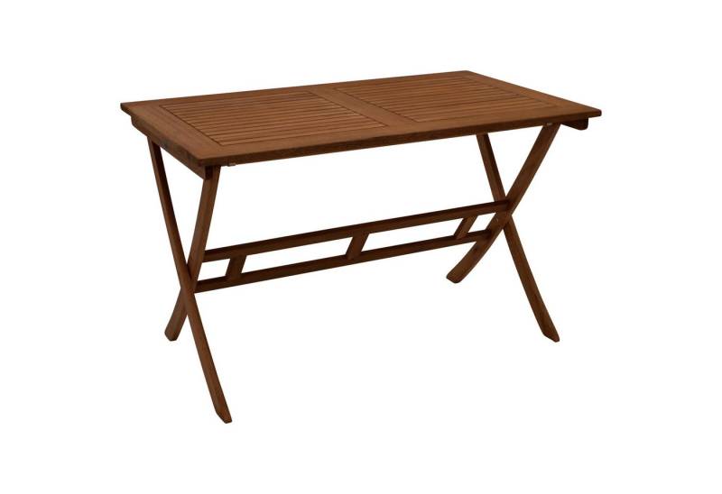TPFGarden Gartentisch BELMOND (Garten-Klapptisch aus Eukalyptusholz, geölt, Hochwertiger Holztisch FSC®-zertifiziert), Outdoor Esstisch - Terrassentisch - Maße (BxHxT): 70 x 74 x 120 cm von TPFGarden