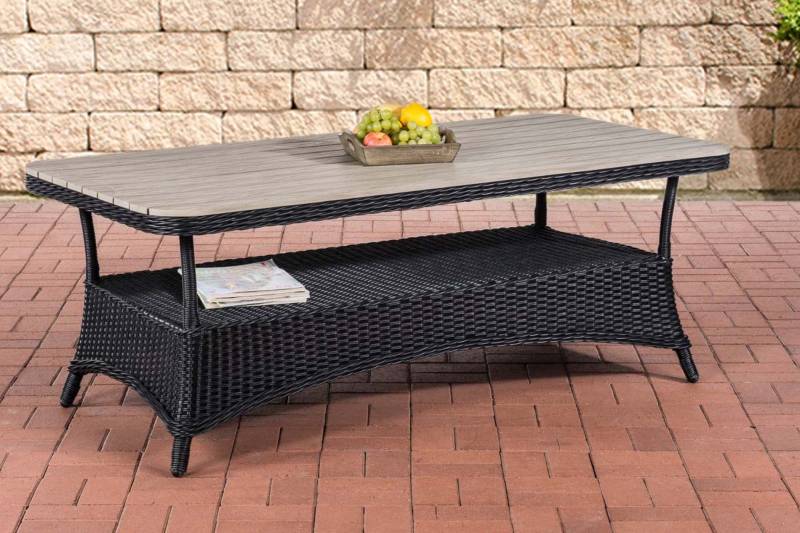 TPFGarden Gartentisch Pantheon 160x80 - schwarz Stück von TPFGarden