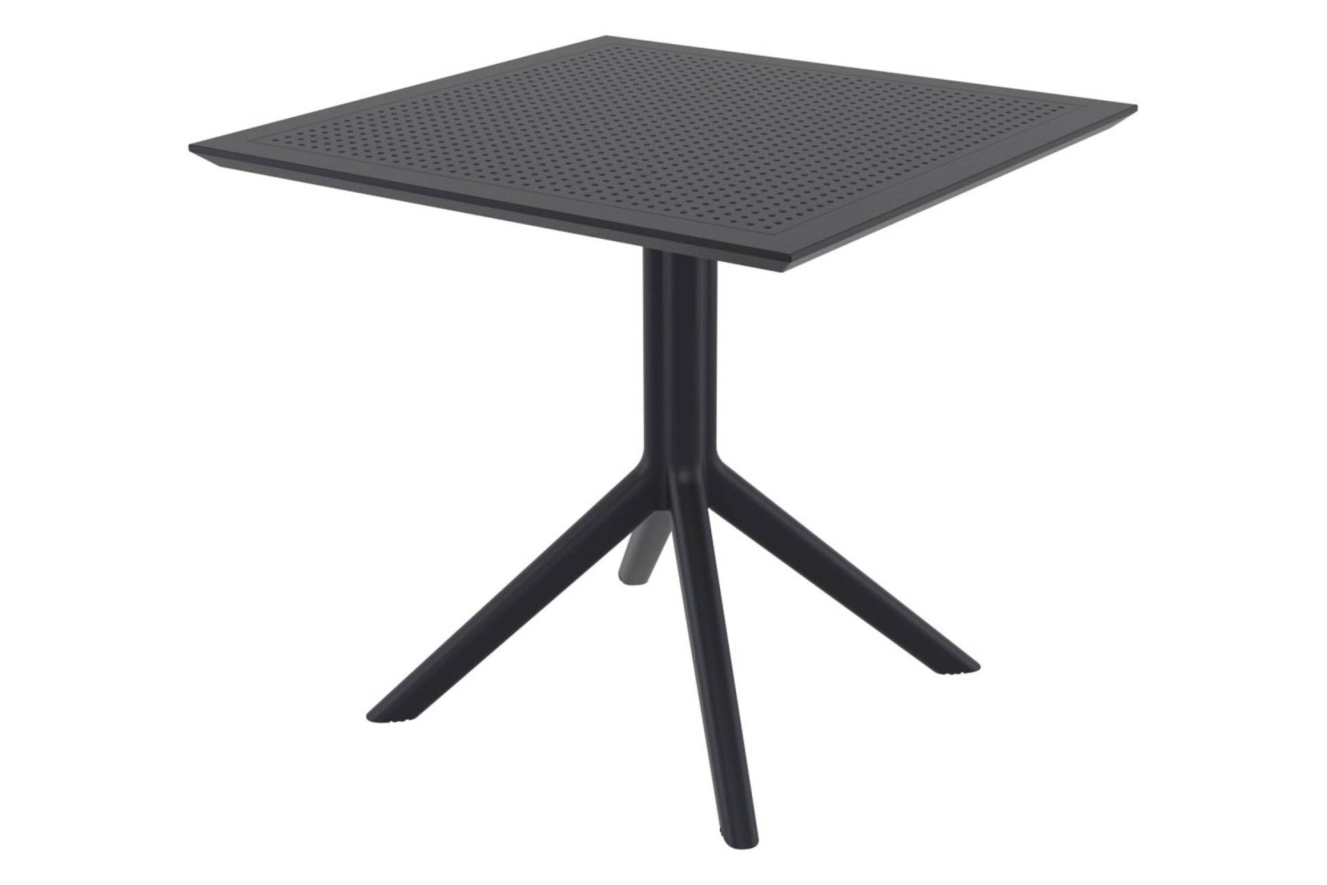 TPFGarden Gartentisch Sylt 80 cm - schwarz Stück TPFGarden Gartentisch Sylt 80 cm - schwarz Stück von TPFGarden