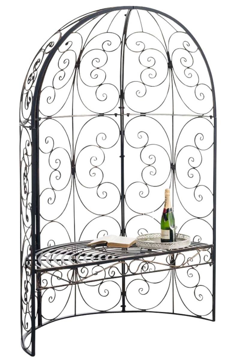 TPFGarden Halbpavillon Rosalia mit Sitzbank - bronze Stück TPFGarden Halbpavillon Rosalia mit Sitzbank - bronze Stück von TPFGarden