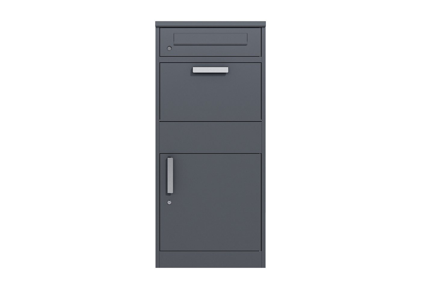 TPFGarden Paketbox SAVE (Stahl verzinkt - Farbe: anthrazit, Praktischer Paketbriefkasten XXL für Briefe und Pakete), Maße (BxTxH): 50,2x38,2x112,0cm TPFGarden Paketbox SAVE (Stahl verzinkt - Farbe: anthrazit, Praktischer Paketbriefkasten XXL für Briefe und Pakete), Maße (BxTxH): 50,2x38,2x112,0cm von TPFGarden