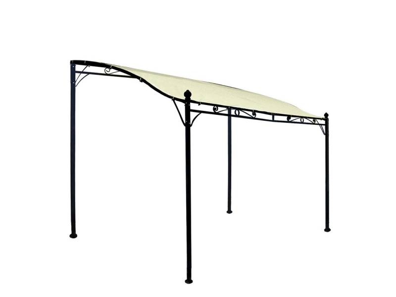 TPFGarden Pavillon-Ersatzdach MANDALA, 300.00 x 250.00 cm (Pavillondach rechteckig, Pavillondach 300x250cm, Farbe: écru), 100 % Polyester mit einer robusten PVC-Beschichtung (250 g/m) von TPFGarden