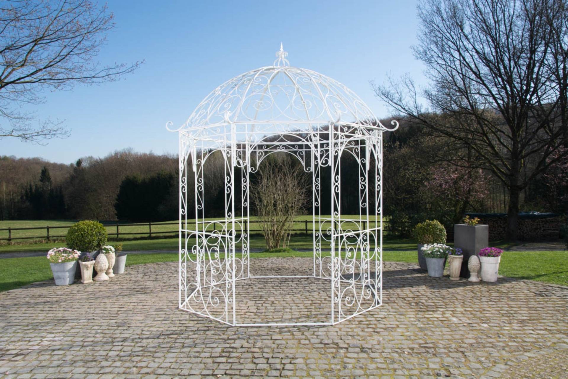 TPFGarden Pavillon Layla - weiß Stück TPFGarden Pavillon Layla - weiß Stück von TPFGarden