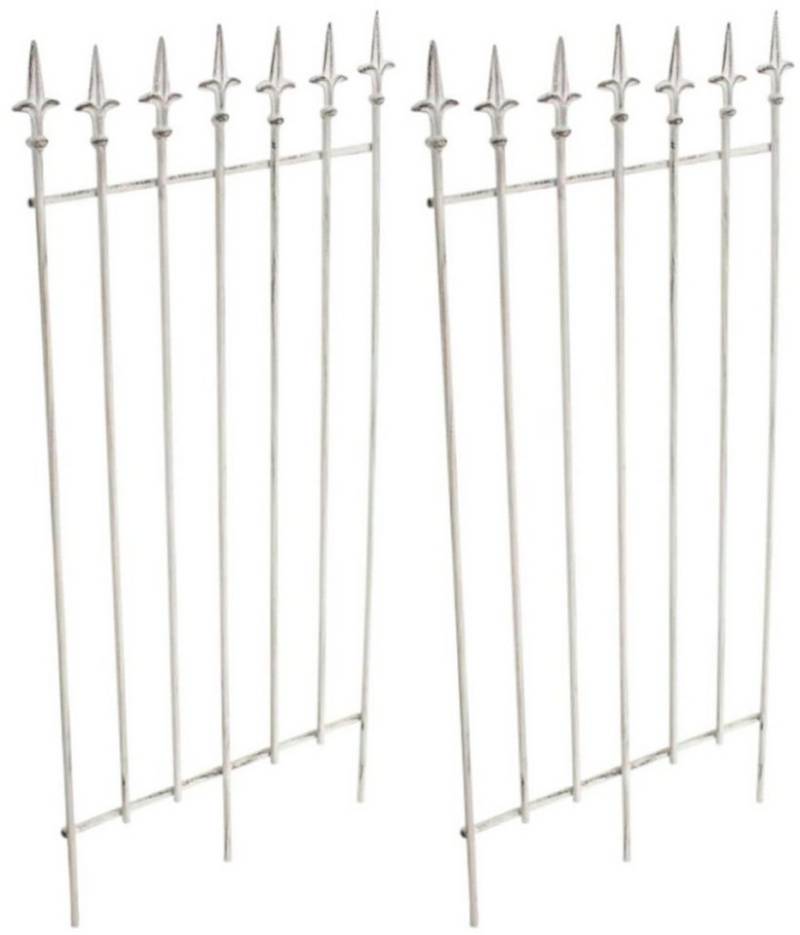 TPFGarden Rankhilfe Elly, 2 St., Rankgitter - 2er - Set - Blumengitter aus massivem Eisen, Rosengitter - Kletterhilfe - Pflanzengitter - Maße (HxB) 100 x 50 cm von TPFGarden