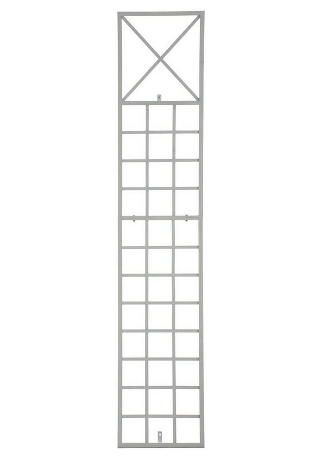 TPFGarden Rankhilfe Trifo, 1 St., Rankgitter - Gartenspalier - Blumengitter aus massivem Eisen, Rosengitter - Kletterhilfe - Pflanzengitter - Maße (HxB) 198 x 40 cm von TPFGarden