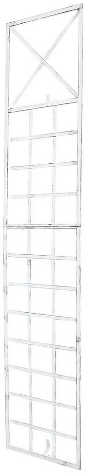 TPFGarden Rankhilfe Trifo, 1 St., Rankgitter - Gartenspalier - Blumengitter aus massivem Eisen, Rosengitter - Kletterhilfe - Pflanzengitter - Maße (HxB) 198 x 40 cm von TPFGarden