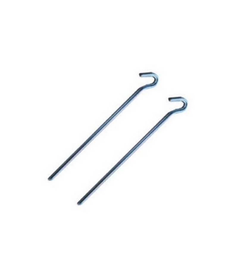 TPFGarden Rosenbogen 2er Set Erdhaken Taurus, 2 St., Erdanker / Bodenanker aus massivem verzinktem Eisen, Sturmanker - Erdnägel - Extra lang: 30 cm von TPFGarden