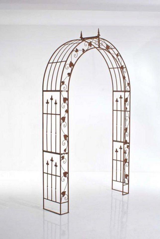 TPFGarden Rosenbogen Emmy, Spalier - Gartenbogen - Rankgitter aus massivem Eisen, Rosengitter - Kletterhilfe - Maße (HxBxT) 247,5 x 146 x 35,5cm von TPFGarden