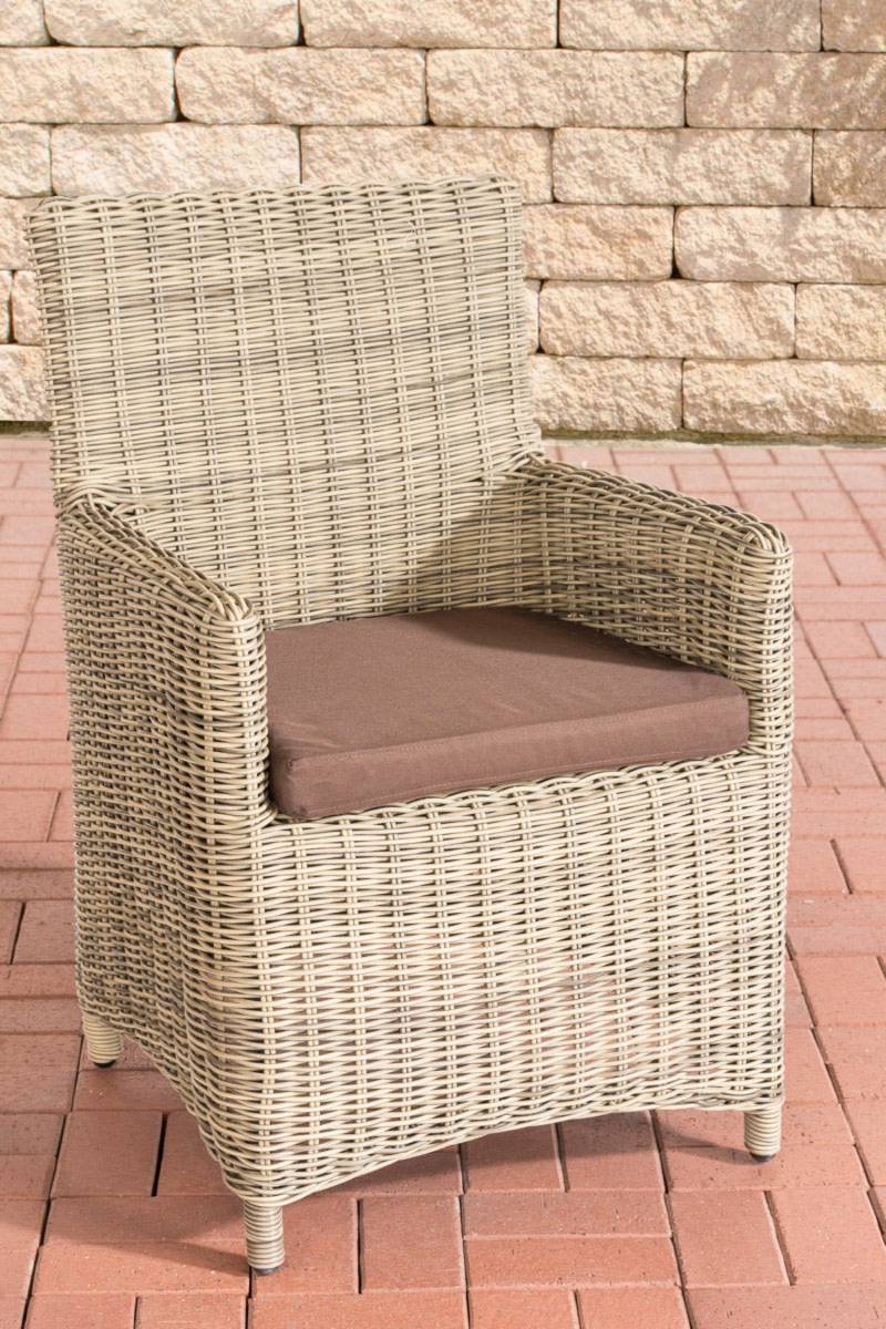 TPFGarden Stuhl Fonda / Sankt Marlo Terrabraun 5mm - natura Stück von TPFGarden