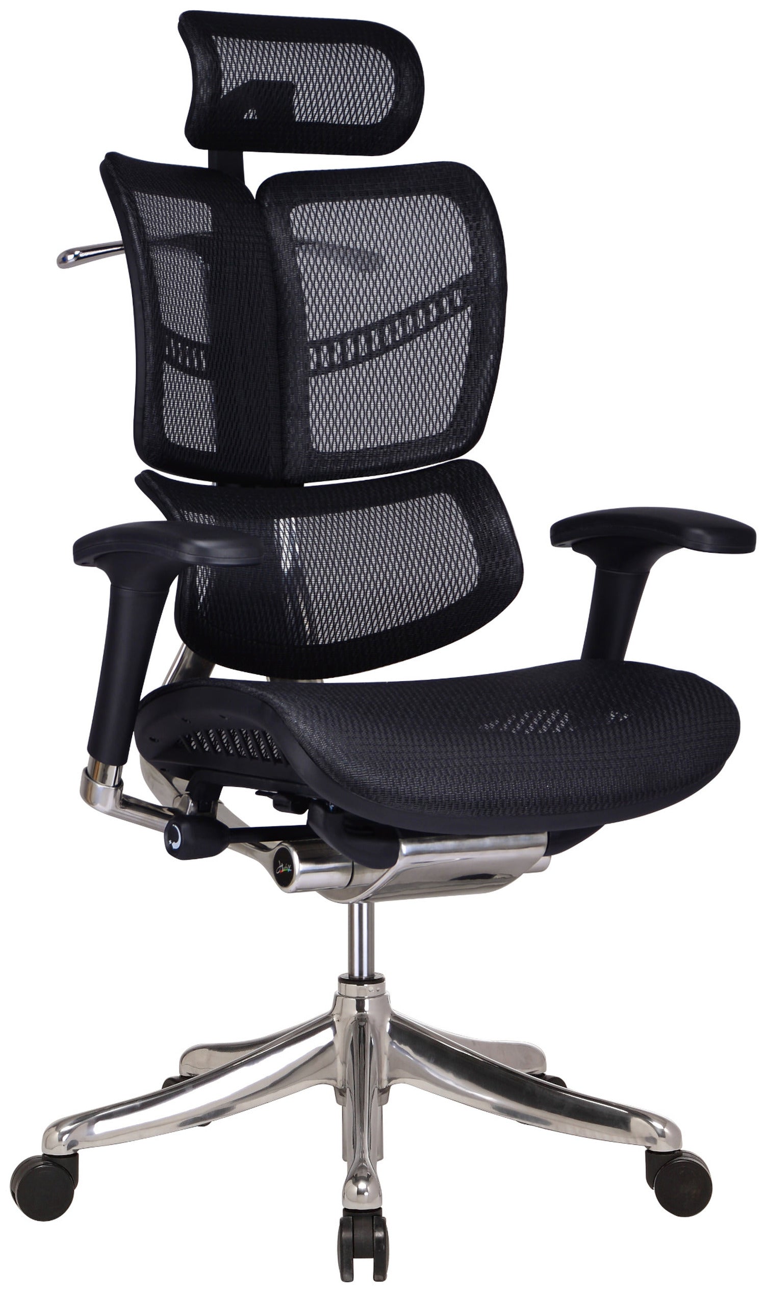 TPFLiving Bürostuhl Norman Ergonomic mit Netzbezug - Schwarz TPFLiving Bürostuhl Norman Ergonomic mit Netzbezug - Schwarz von TPFLiving