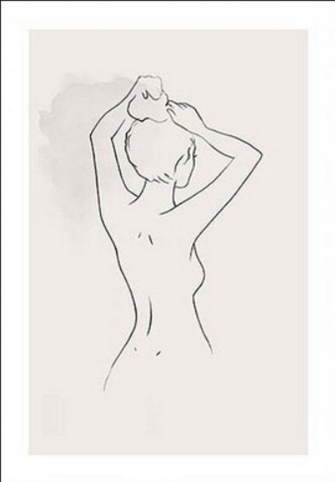 TPFLiving Kunstdruck (OHNE RAHMEN) Poster - Leinwand - Wandbild, Landschaften und Natur - 8 Motive und in 14 Größen zur Auswahl - (Wanddeko Wohnzimmer), Farben: Braun, Beige und Weiß - Größe: 10x15cm von TPFLiving