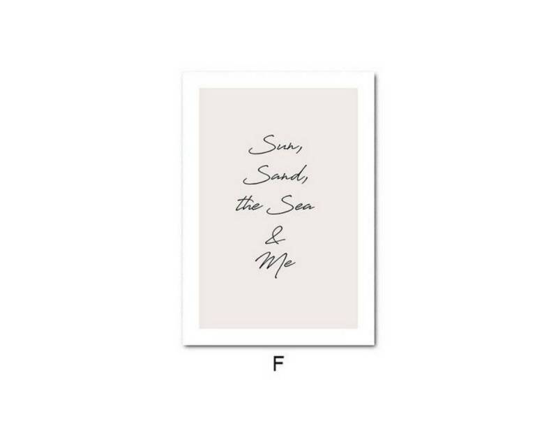 TPFLiving Kunstdruck (OHNE RAHMEN) Poster - Leinwand - Wandbild, Landschaften und Natur - 8 Motive und in 14 Größen zur Auswahl - (Wanddeko Wohnzimmer), Farben: Braun, Beige und Weiß - Größe: 25x35cm von TPFLiving