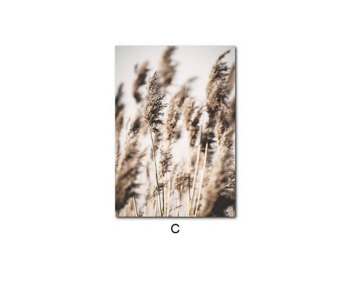 TPFLiving Kunstdruck (OHNE RAHMEN) Poster - Leinwand - Wandbild, Landschaften und Natur - 8 Motive und in 14 Größen zur Auswahl - (Wanddeko Wohnzimmer), Farben: Braun, Beige und Weiß - Größe: 60x80cm von TPFLiving