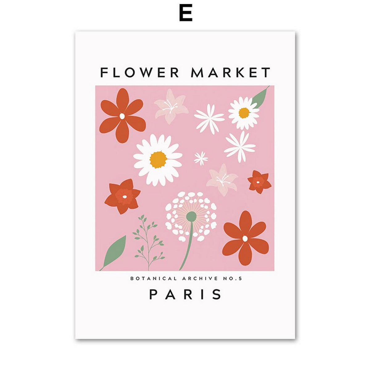 TPFLiving Poster Leinwand / Henri Matisse - Kirsche, Regenbogen, Schmetterling, Blumen - / Verschiedene Größen - OHNE Rahmen - Modell E - 60x100cm von TPFLiving