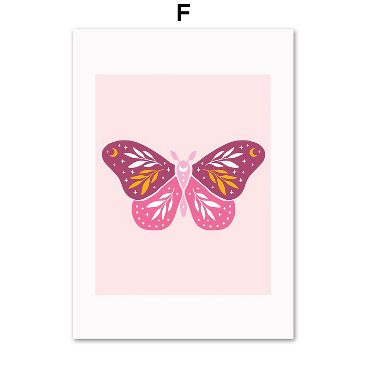 TPFLiving Poster Leinwand / Henri Matisse - Kirsche, Regenbogen, Schmetterling, Blumen - / Verschiedene Größen - OHNE Rahmen - Modell F - 60x80cm von TPFLiving
