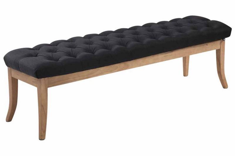 TPFLiving Sitzbank Romeo 150 cm - Polsterbank im Chesterfield Design (Kunstleder Sitzbank mit stabilem Holzgestell, 1-St), Maße (HxBxT): 46 x 150 x 38 cm - Gewicht: 22 kg von TPFLiving