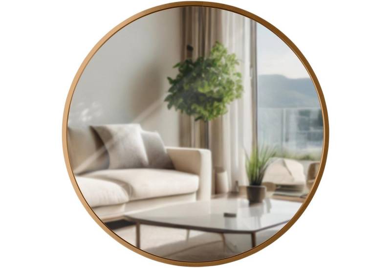 TPFLiving Spiegel Mirava (Harmonisches Mittelmaß für viele Raumgrößen, Perfekt für Flur, Schlafzimmer oder Badezimmer), Stilvoller Akzent ohne zu dominieren von TPFLiving