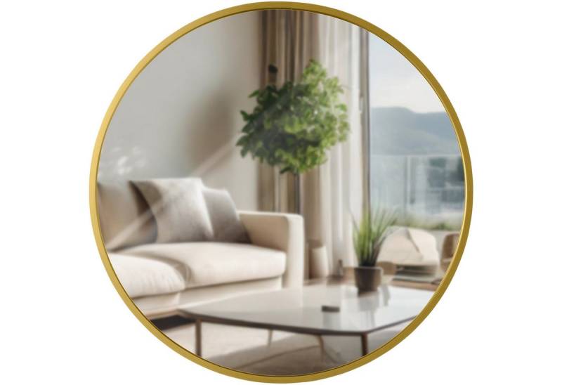 TPFLiving Spiegel Mirava (Harmonisches Mittelmaß für viele Raumgrößen, Perfekt für Flur, Schlafzimmer oder Badezimmer), Stilvoller Akzent ohne zu dominieren von TPFLiving