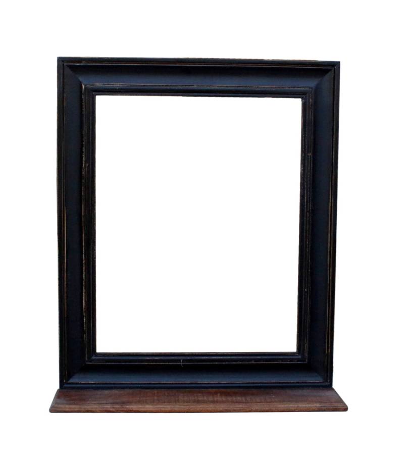 TPFLiving Spiegel Spanaway Mango + MDF schwarz von TPFLiving