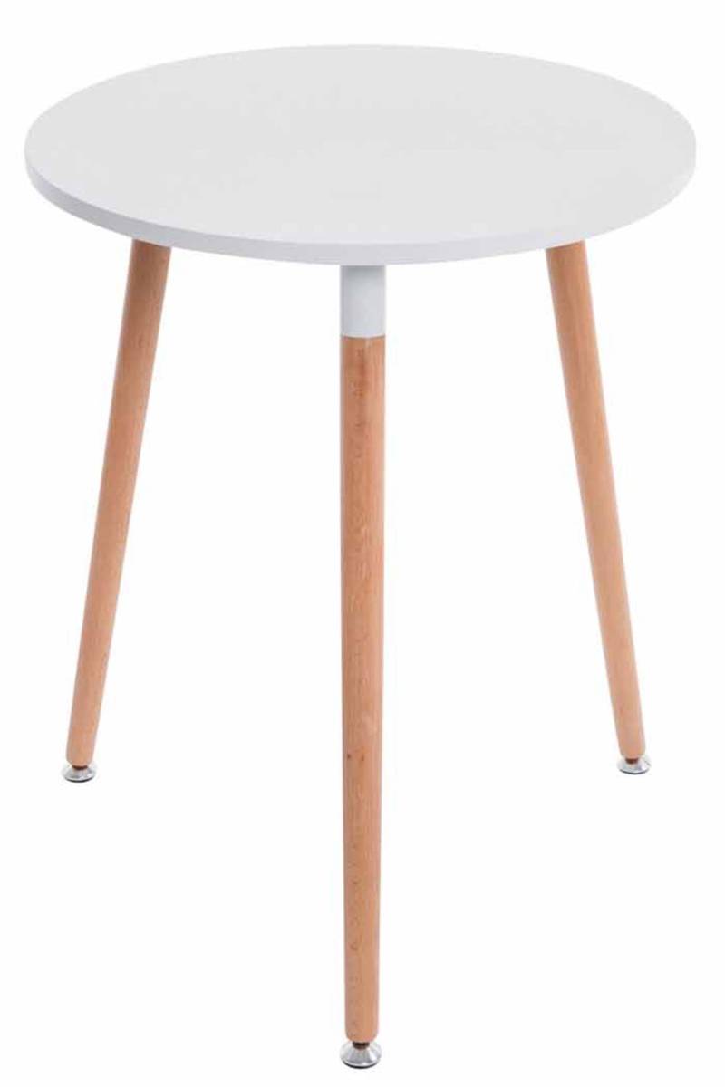 TPFLiving Tisch Amily Cappuccino - weiß Stück von TPFLiving