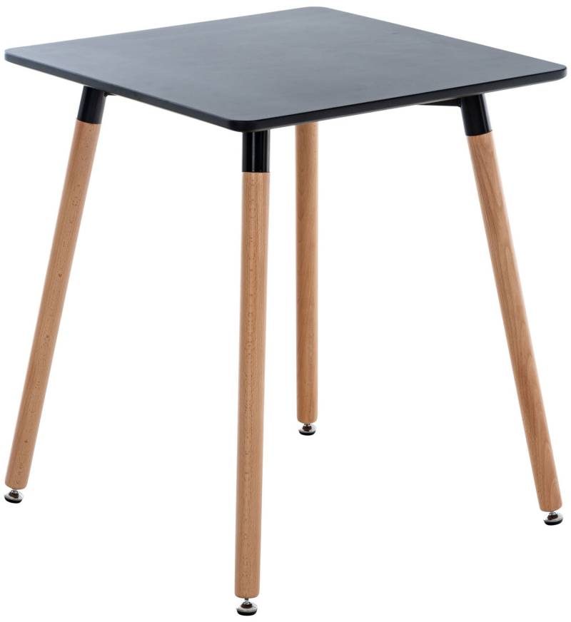 TPFLiving Tisch Vivien 60 Natura - schwarz Stück von TPFLiving