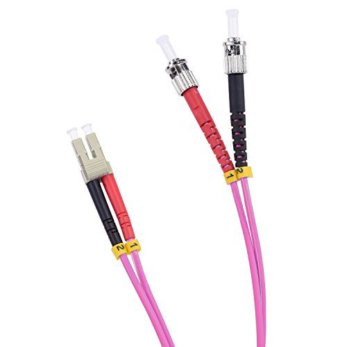 TPFNet 30m LWL Patchabel ST/LC OM4 Duplex Multimode 50/125µm 10 Gigabit/s von TPFNet