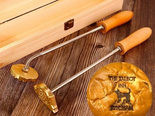 Personalisierte Geprägte Burger Brötchen Branding Eisen Benutzerdefinierte/Cutomized Burger Stempel/Bbq Branding Eisen Für Steak Für Party/Fügen Sie Jedes Design, Das Sie Benötigen von TPFOON