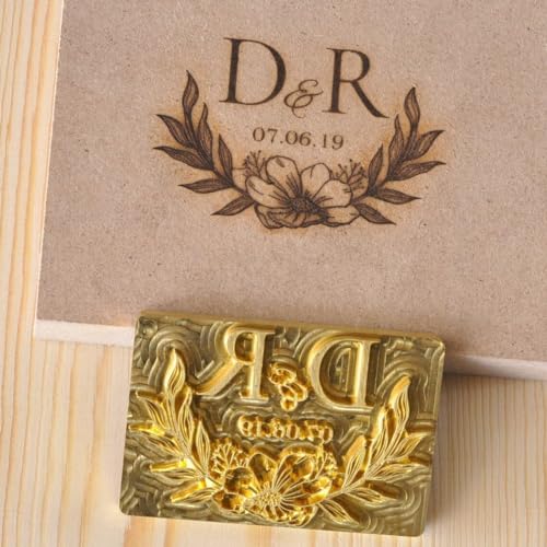 TPFOON Benutzerdefinierte Marke Eisen, Personalisierte Dauerhafte Leder Eisen Stempel, Benutzerdefinierte Metallstempel Wärmeprägung Stempel,Geschenk Für Papa, Handcrafted by Design von TPFOON
