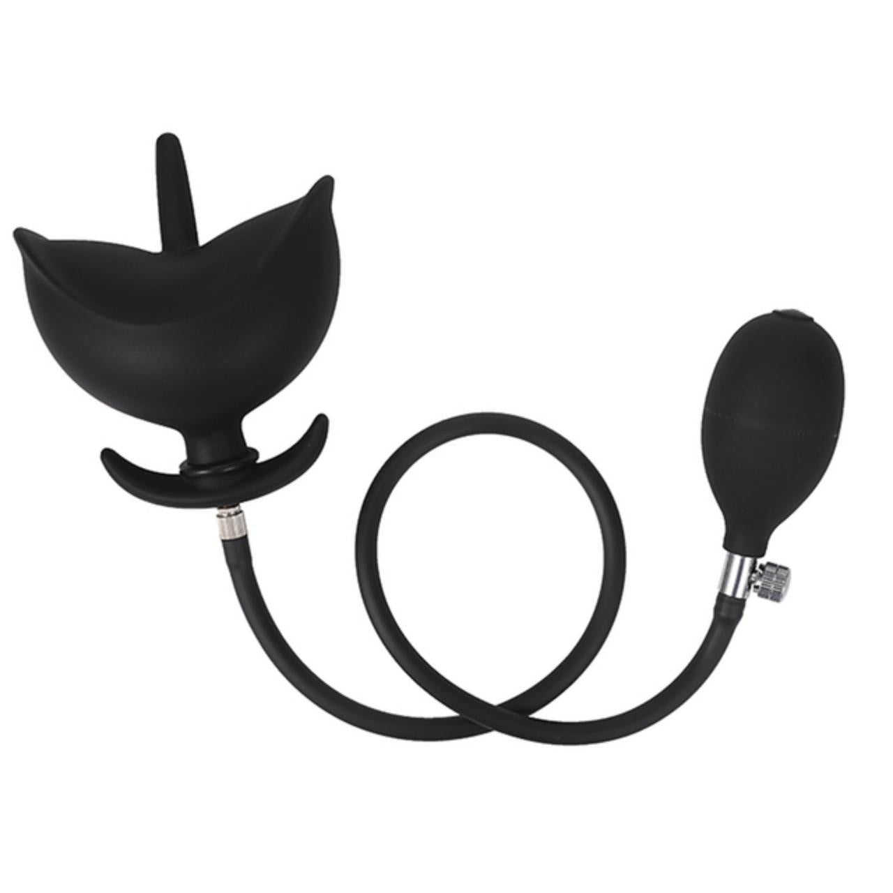 TPFSecret Analballon / Spreizer mit Pumpe - Schwarz von TPFSecret