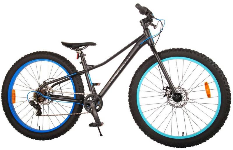 TPFSports Kinderfahrrad Volare Gradient 26 Zoll mit Scheibenbremse, 7 Gang, (Jungsfahrrad - Jungen Kinderrad - 7 Gänge - Sicherheitsgriffe), Kinderfahrrad 26 Zoll mit 7 Gänge - Kinder Jugend Fahrrad Schwarz von TPFSports
