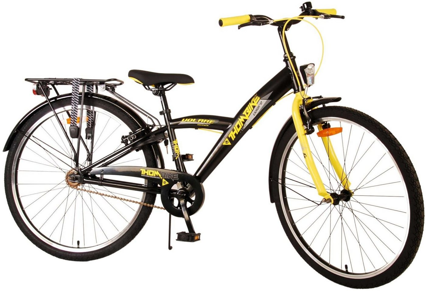 TPFSports Kinderfahrrad Volare Thombike 26 Zoll mit 2 Handbremsen, 1 Gang, (Jungsfahrrad - Jungen Kinderrad - ohne Schaltung - Sicherheitsgriffe), Kinderfahrrad 26 Zoll - Jugend Fahrrad - Kinder Jugend Fahrrad von TPFSports