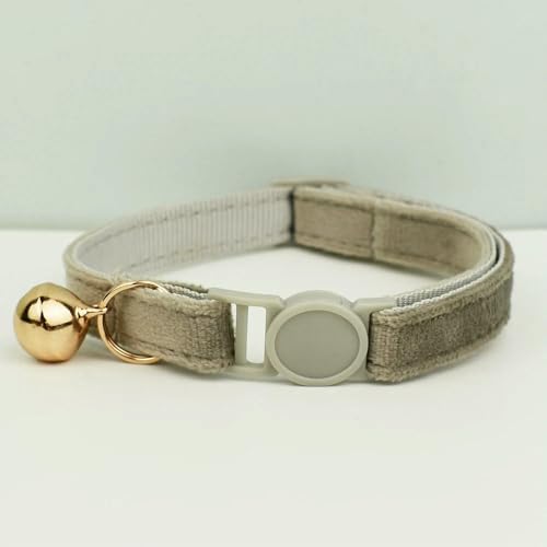 TPIONEER Katzenhalsband mit Schleife, verstellbar, Sicherheitshalsband für Haustiere, Samt, verhindert Ersticken der Katze TPIONEER Katzenhalsband mit Schleife, verstellbar, Sicherheitshalsband für Haustiere, Samt, verhindert Ersticken der Katze von TPIONEER